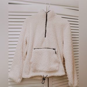 Cozy Winter jacket | fit to XS & S | WHITE | No boundaries